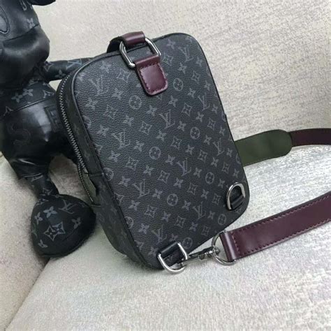 louis vuitton man bag white|louis vuitton men's sling bag.